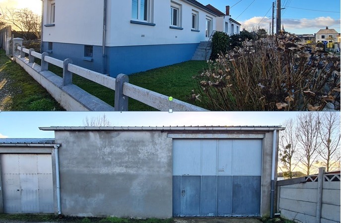 Jolie maison individuelle et son hangar